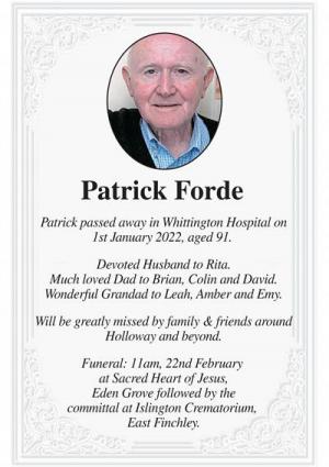 Patrick Forde