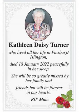 Kathleen Daisy Turner