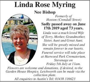 Linda Rose Myring